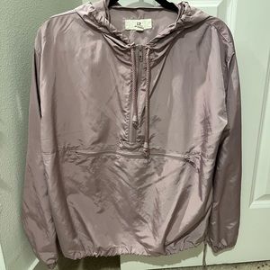Gently used rain coat.  Perfect when going out for a run.